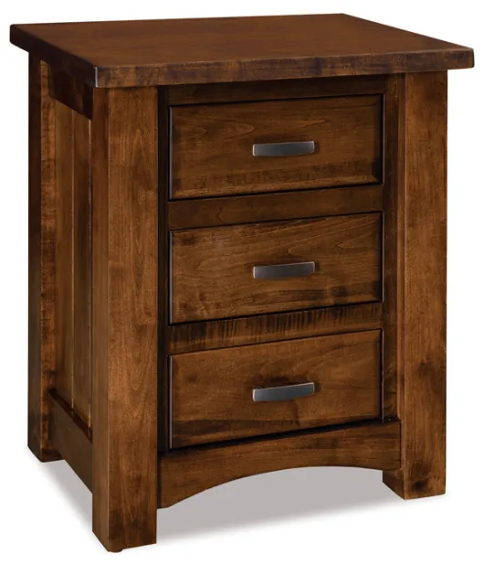 Timbra 25" 3 Drawer Night Stand