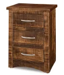 Denver 3 Drawer Night Stand