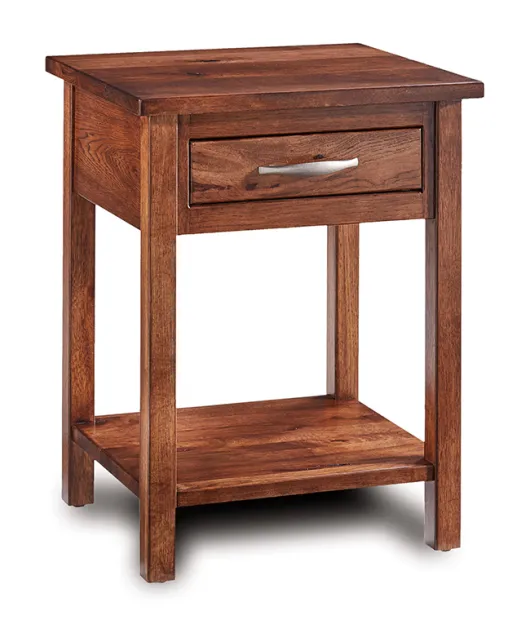 Denver  1 Drawer Open Night Stand