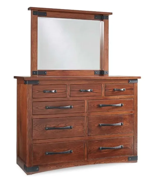 Orewood 057 - 9 Drawer Dresser