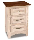 Lincoln 21" 3 Drawer Nightstand