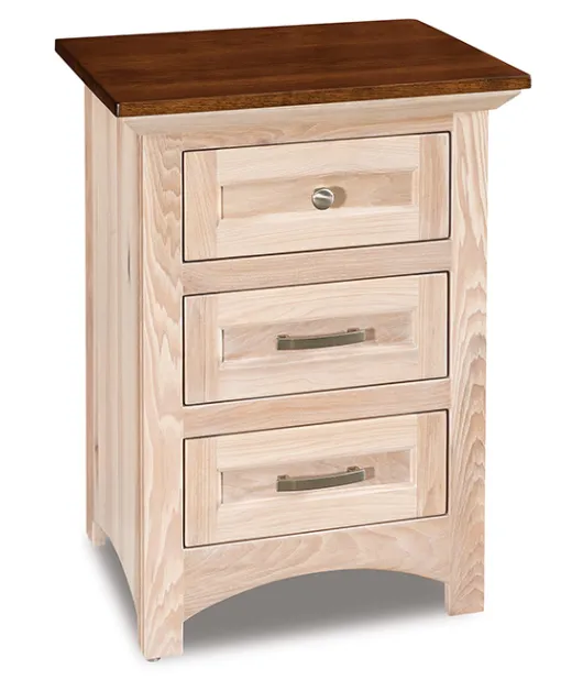 Lincoln 21" 3 Drawer Nightstand