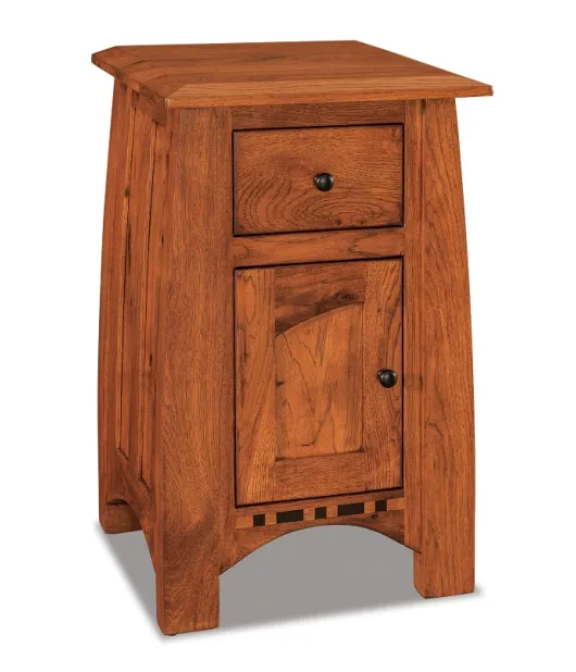 Boulder Creek  1 Drawer 1 Door Night Stand