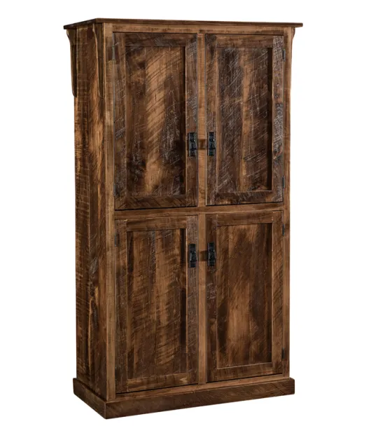 Spicy Mission 4 Door Pantry Cabinet