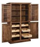 Spicy Mission 4 Door Pantry Cabinet