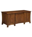 Arts & Crafts Wall Desk with Hutch