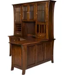 Ensinada L Shaped Desk with Hutch