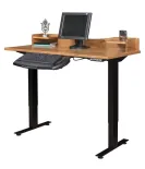 Adona Adjustable Standing Desk with Topper