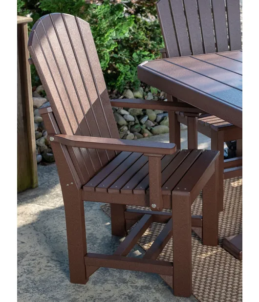 Poly Vinyl Adirondack Arm Chair