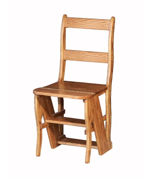 Folding Library Chair to Step Ladder