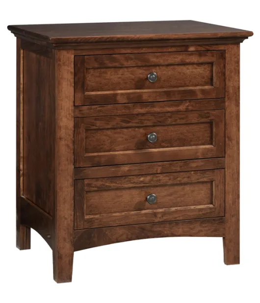 Albany 3 Drawer Night Stand