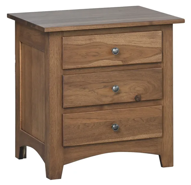 Elizabeth Lockwood 26" 3 Drawer Night Stand