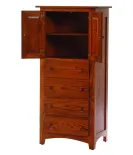 Elizabeth Lockwood 2 Door 4 Drawer Storage Tower