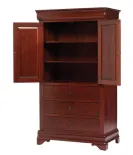 Louis Phillipe 2 Door 3 Drawer Armoire