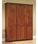 Old English Mission Murphy Wall Bed