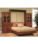 Old English Mission Murphy Wall Bed