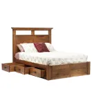 Redmond Wellington Panel Bed with Underbed Storage To The Floor