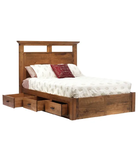 Redmond Wellington Panel Bed with Underbed Storage To The Floor