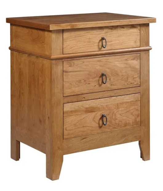 Tucson 3 Drawer Night Stand