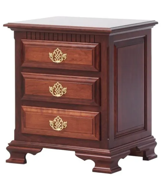 Victoria's Tradition 3 Drawer Night Stand