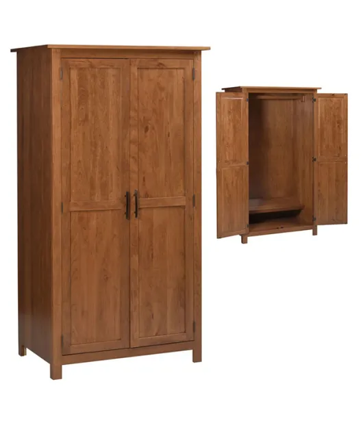 Williamsport Wardrobe with Shoe Shelf