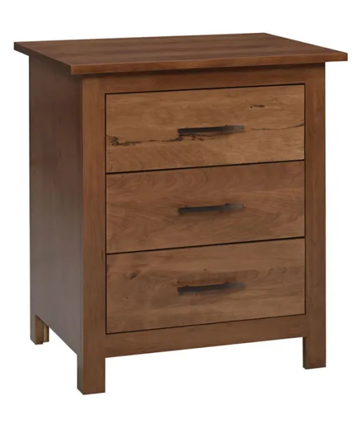 Williamsport 3 Drawer Night Stand - QUICK SHIP