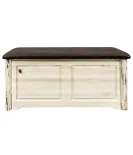 Montana Small Blanket Chest with Upholstered Top