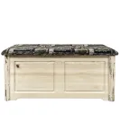 Montana Small Blanket Chest with Upholstered Top