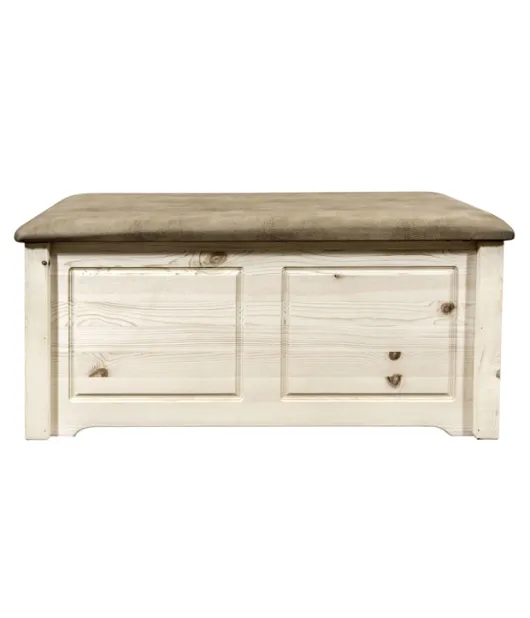 Homestead Small Blanket Chest with Upholstered Top