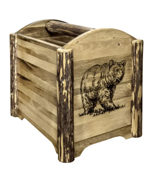 Glacier Country Magazine Rack