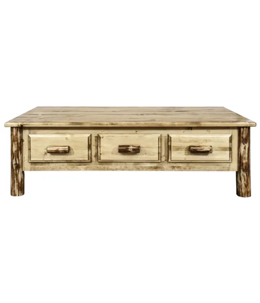 Glacier Country 6 Drawer Coffee Table