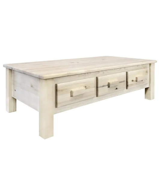 Homestead 6 Drawer Coffee Table