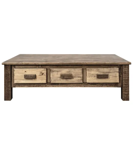 Homestead 6 Drawer Coffee Table