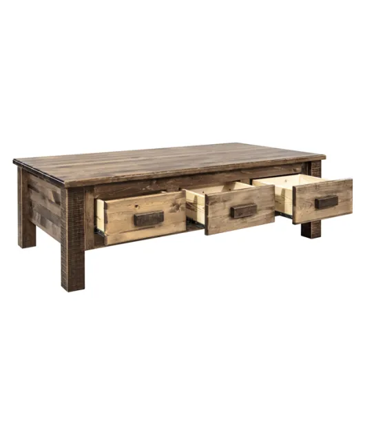 Homestead 6 Drawer Coffee Table