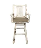 Montana Captain's Swivel Bar Stool