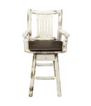 Montana Captain's Swivel Bar Stool