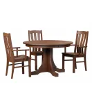 KK Mission Single Pedestal Dining Table