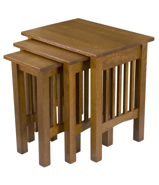 Set 3 Mission Nesting Tables