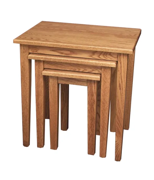 Set 3 Shaker Leg Nesting Tables