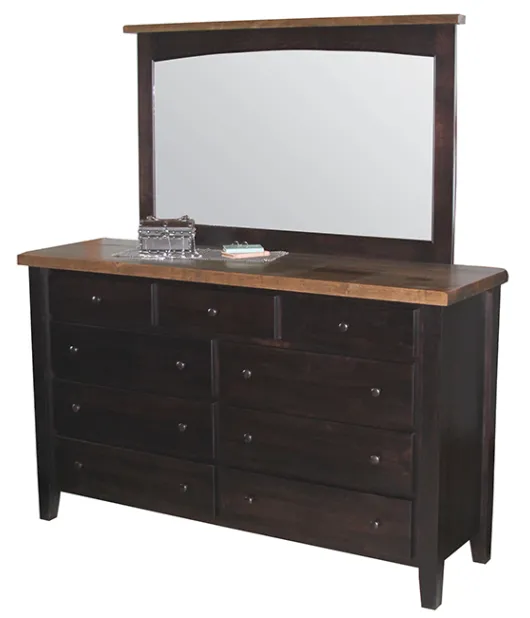 Plank Contemporary 9 Drawer Dresser