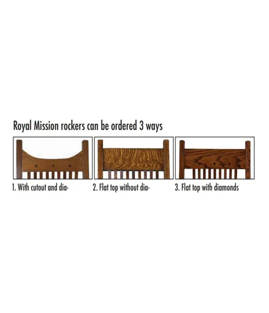 Single Royal Mission Swivel Glider