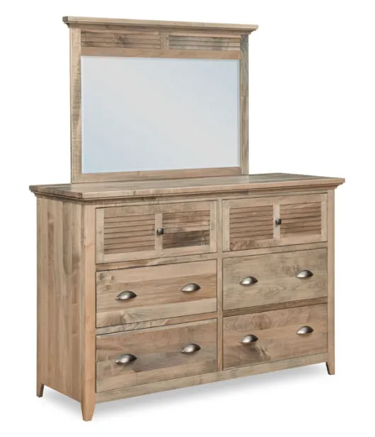 Cottage Tall 6 Drawer Dresser