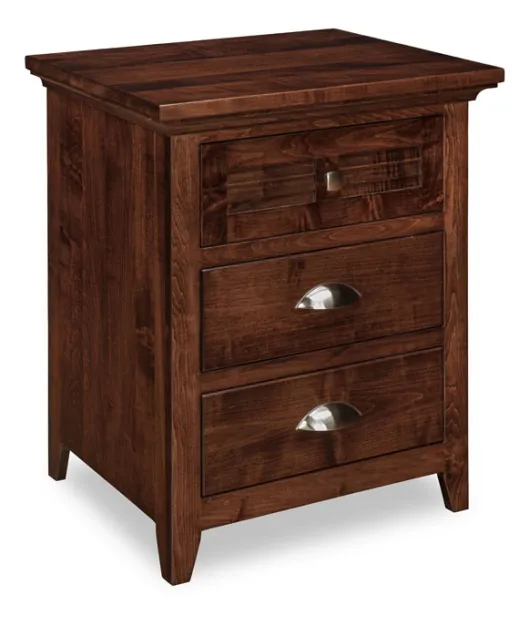 Cottage 3 Drawer Nightstand