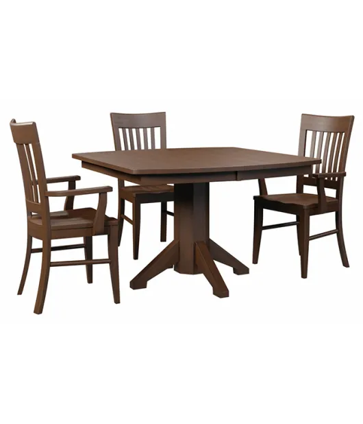 KK Shaker Single Pedestal Dining Table