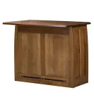 Boulder Creek Frontier Island Buffet with Pull Out Table