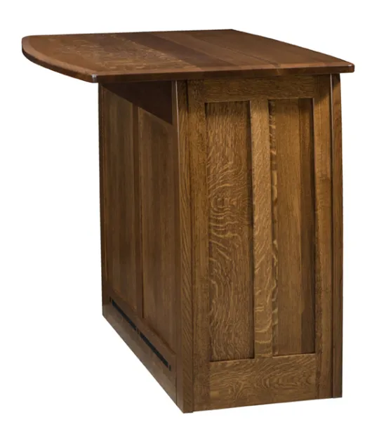 Boulder Creek Frontier Island Buffet with Pull Out Table