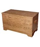 Large Carved Toy Chest