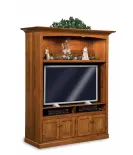 Manhattan Mission 3 Piece TV Wall Unit with Bookcases