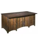 Barn Floor Double Pedestal Desk