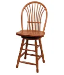 WW Bow Sheaf Bar Stool